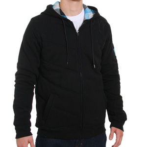Hurley Iconic Spencer Quilted Zip hoody - Black