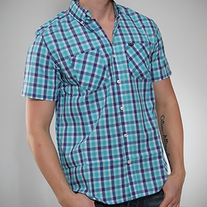 Hurley Indo Short sleeve shirt - Aqua