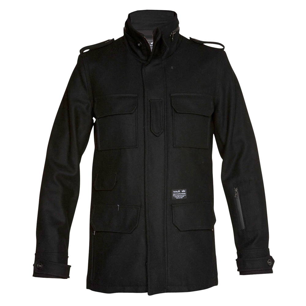 Hurley Jacket - Alpha 65 - Black MJ05ALP
