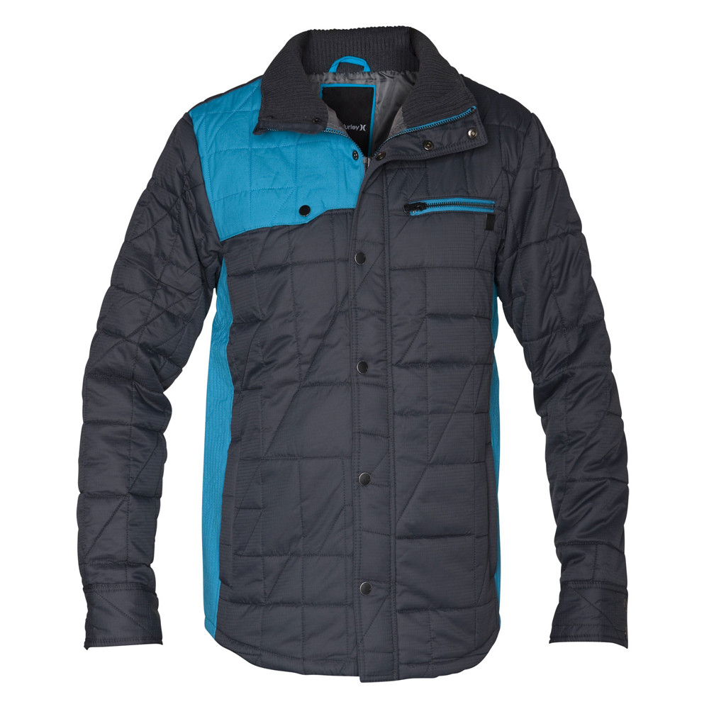 Hurley Jacket - Covert Shredder - Cyan MJ05CVS