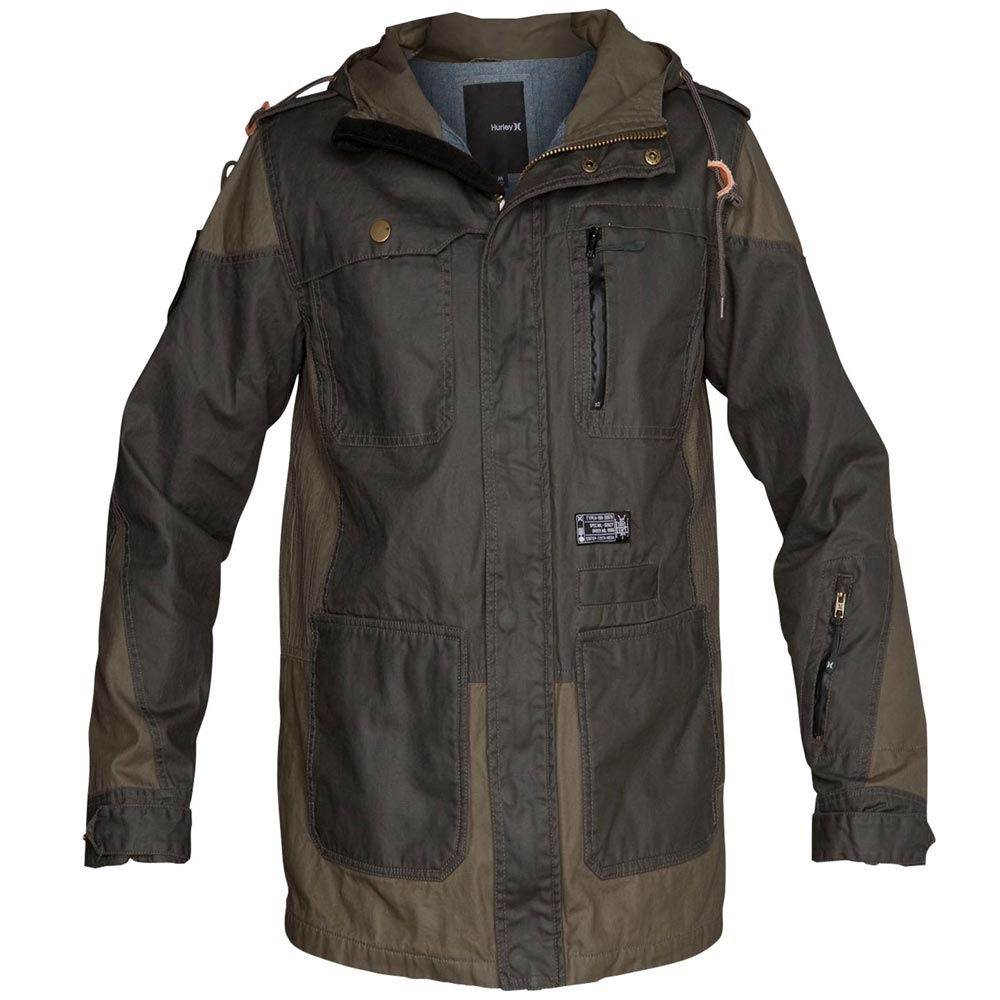 Hurley Jacket - Covert Utility - Utility Green