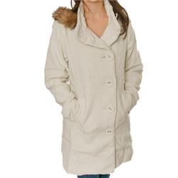Hurley Ladies Brigford Coat - Prc Cream