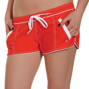 Hurley Ladies Locals Only 2 Boardies - Red