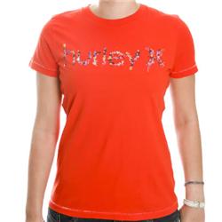 hurley Ladies One And Only Tee - Fire