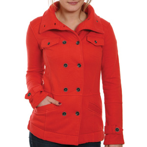 Hurley Ladies Winchester Jacket - Sunset Red