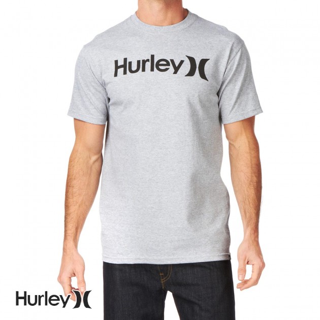 Hurley Mens Hurley One And Only Core T-Shirt - Heather