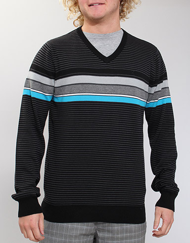 Hurley Merit V Neck jumper - Black