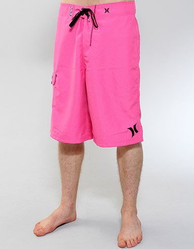 Hurley One and Only Boardies - Neon Pink