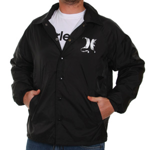 Hurley Payroll Windbreaker jacket - Black