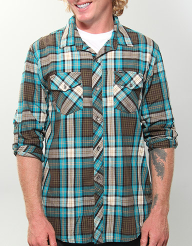 Hurley Preamp Shirt - Tidal Blue