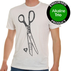 Scissors Tee shirt - White