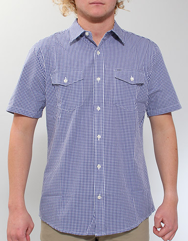 Hurley Solution Short sleeve shirt - Blue
