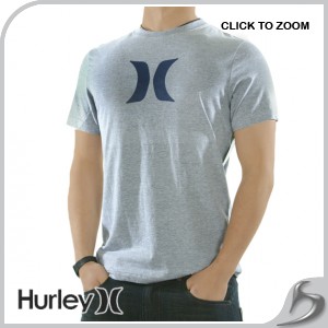 Hurley T-Shirt - Hurley Icon T-Shirt - Grey
