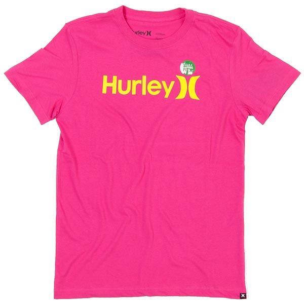 Hurley T-Shirt - One and Only - Magenta MTSPOA6