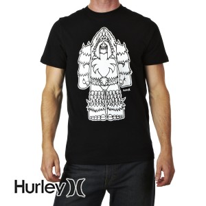 Hurley T-Shirts - Hurley Bigfoot T-Shirt - Black