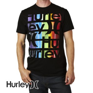 hurley striped t shirt