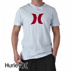 T-Shirts - Hurley Icon T-Shirt - Light Blue