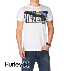 Hurley T-Shirts - Hurley Pierism T-Shirt - White