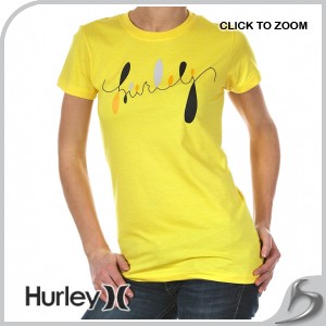 T-Shirts - Hurley Swoop T-Shirt - Pineapple