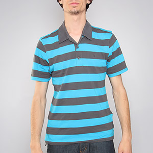 Hurley Takeover Polo shirt - Cyan