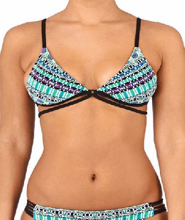 Hurley Womens Hurley East Side Lined Tri Bra Bikini