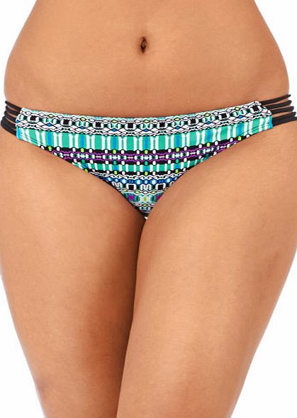 Hurley Womens Hurley East Side Spider Bikini Bottom -