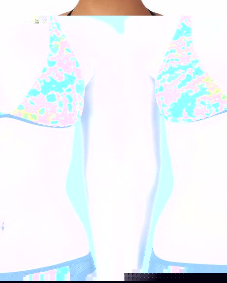 Hurley Womens Hurley Mango Tie Dye Bikini Top - Multi