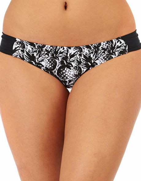 Hurley Womens Hurley Pineapple Block Tab Side Bikini