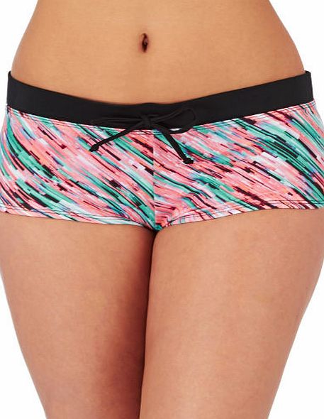 Hurley Womens Hurley Static Bikini Bottom - Multi