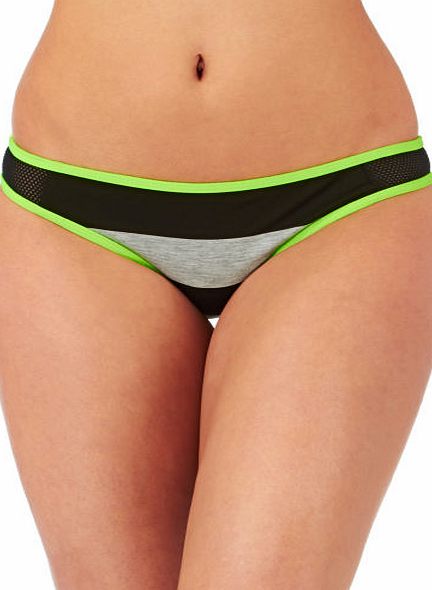 Hurley Womens Hurley Tomboy Stripe Hipster Bikini