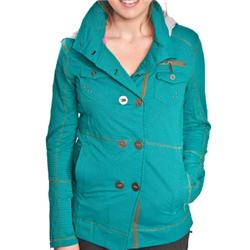 Hurley Womens Winchester Fleece Jacket - Seaweed