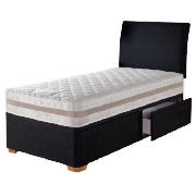 Lisbon 2 Drawer Divan Set, Single