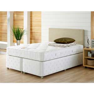 Hush Options Sprung 6FT Super Kingsize Divan Bed
