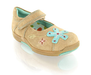 Hush Puppies Casual Shoe With Flower Trim Detail
