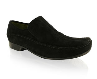 Hush Puppies Classy Formal Suede Shoe with Stitch Detail
