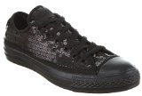 Hush Puppies Converse All Star Low Blk Mono Sequin - 6 Uk