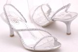 EyeCatchShoes - Womens Deneuve Diamante Sandals Silver Size 7