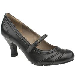 Hush Puppies Female Adlington Leather Upper Evening in Black, Purple