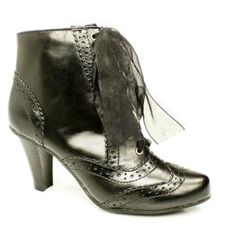 Hush Puppies Female Divinity Leather Upper in Black