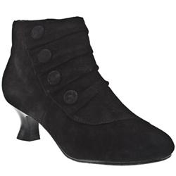 Hush Puppies Female Goodness Suede Upper in Black