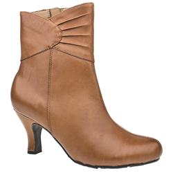 Female Hush Puppies Cranborne Leather Upper Casual in Tan