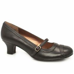 Hush Puppies Female Pastry Leather Upper Back To School in Black