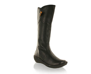 High Leg Boot With Toggle Detail