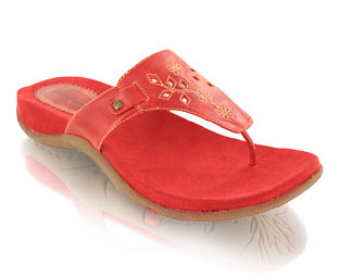 Leather Toe Post Sandal