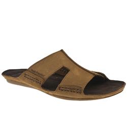 Male Flamer Leather Upper in Dark Brown