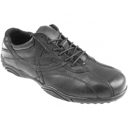 Hush Puppies Male Hp6bosworth Textile Upper Leather Lining in Black