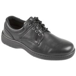 Hush Puppies Mens Hp6goodwood Leather Upper Textile Lining in Black, Brown