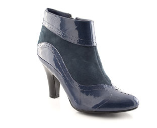 Hush Puppies Patent Ankle Boot