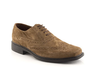 Hush Puppies Suede Formal Shoe