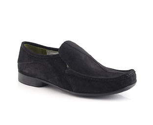 Hush Puppies Suede Slip On Shoe